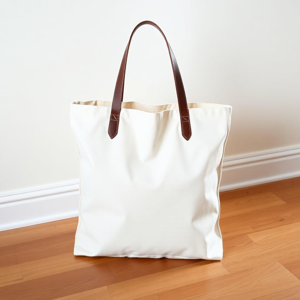 Natural Canvas Tote