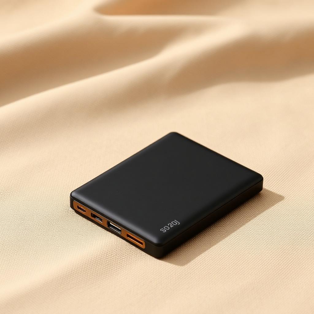 Bamboo Trim Power Bank 10 000 mAh